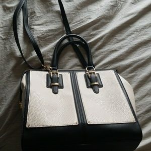 Black/white Aldo Purse